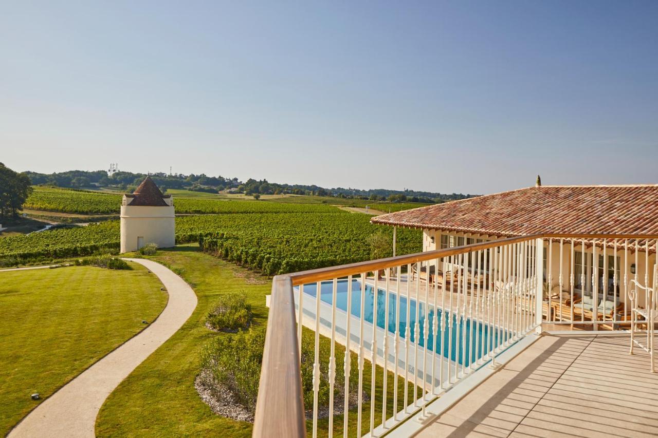Chateau De Clotte & Suites Les Salles-de-Castillon Buitenkant foto