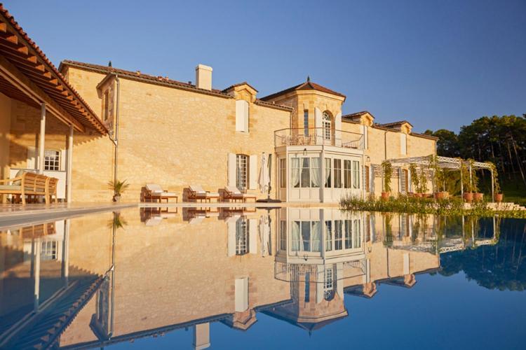 Chateau De Clotte & Suites Les Salles-de-Castillon Buitenkant foto